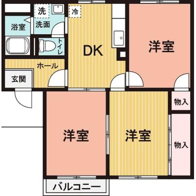 コスパだけじゃない“快適さ重視”マンスリータウン前橋元総社町B103【Wi-Fi無料】の物件地図