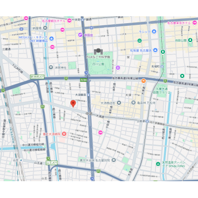 セイワマンスリー大須1丁目【禁煙】【ネット無料】【洗濯機無・コインランドリー地下に有】の物件地図