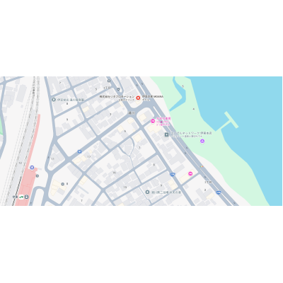 さくらビル｜波の音を感じる海辺暮らし、ウィークリー・マンスリーSSSの物件地図