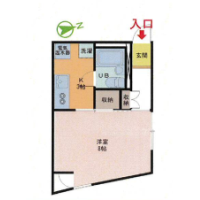 駅ちか！家具家電付き！広々居室！TM529の物件地図