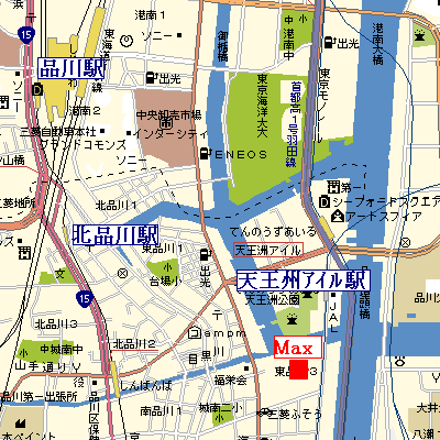 グッドステイ天王洲・品川シーサイド★『独立洗面・浴室乾燥・洗浄便座』【ベーシック】の物件地図