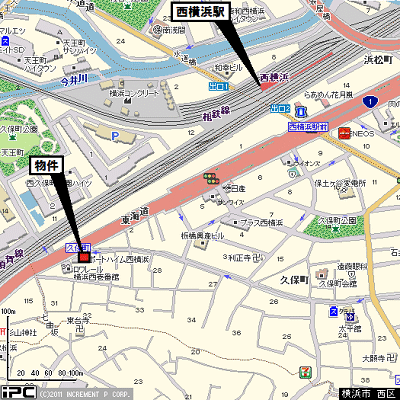マンスリーリブマックス相鉄線・西横浜ステイ■【セパレートタイプ】≪スタンダードシリーズ≫の物件地図