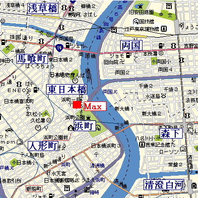 グッドステイ浜町・東日本橋☆【ベーシック】の物件地図