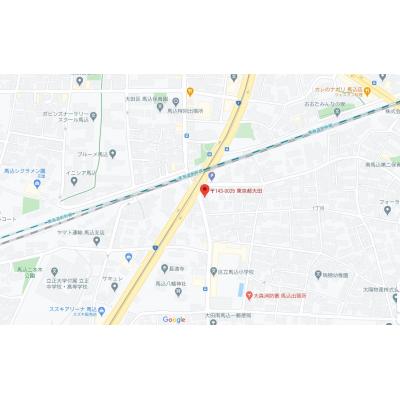 マンスリーステージ馬込３【光回線インターネット無料！管理費無料！！駅徒歩５分】の物件地図