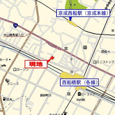 グッドステイ西船橋駅前●【ベーシック】の物件地図