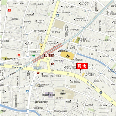 グッドステイ浦安ＥＡＳＴ■【ライト・ネット無料】の物件地図
