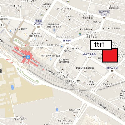 グッドステイ橋本駅EAST□【ライト】【S】の物件地図