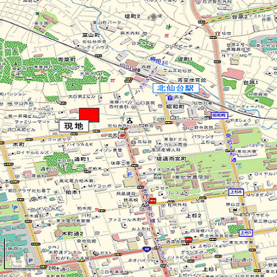 グッドステイ仙台・通町●【ライト】の物件地図