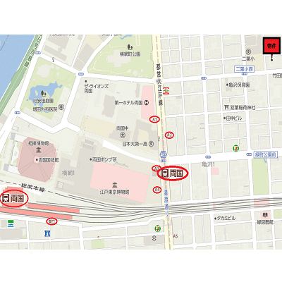 グッドステイ両国メゾン▲【ベーシック】の物件地図