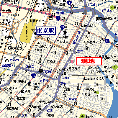 グッドステイ東京ＥＡＳＴ・宝町ステーションフロント■『34平米・1DK・駅近3分』【ハイクラス】の物件地図
