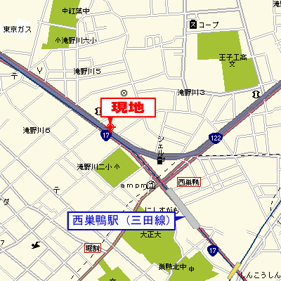 グッドステイ西巣鴨駅前ラグジュアリー●【ベーシック】の物件地図