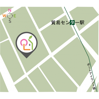 OneLife三宮グランドタワー【▼室内見学可（※空室状況により、応相談）〇ポートアイランドへのアクセス良好!!】の物件地図