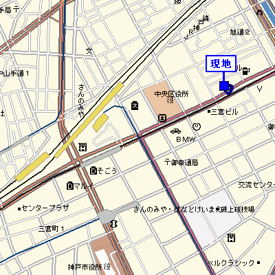 グッドステイ三宮駅前☆【ベーシック・NET対応】の物件地図