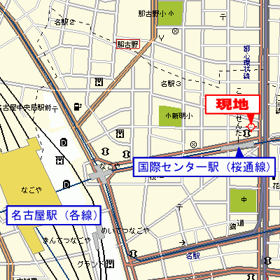 グッドステイ名古屋駅前ヴェルロード△【ベーシック・NET対応】の物件地図