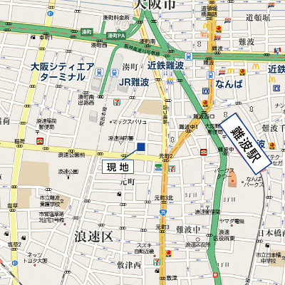 グッドステイ難波■【ライト・駅５分・NET対応】の物件地図