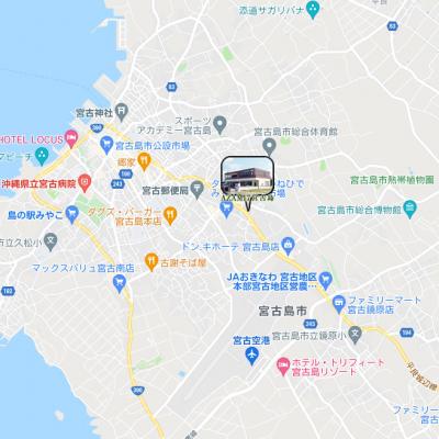 【ペットＯＫ】アザミ７宮古島3LDKの物件地図