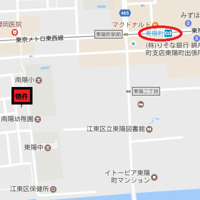 グッドステイ東陽町WESTフリステーラ□『独立洗面・浴室乾燥付』【ハイクラス】の物件地図