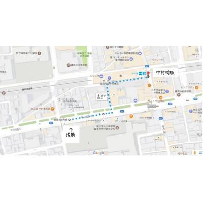 トータスマンスリー中村橋Ｓ☆駅近！Wi-Fi無料！の物件地図
