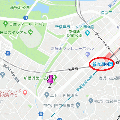 グッドステイ新横浜コンフォート■『31平米』【ハイクラス】の物件地図