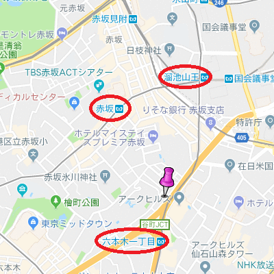 マンスリーリブマックス六本木グランドコンシェルジュ■『禁煙ルーム・駅徒歩3分・1K・30平米』【ローテーブル・ソファ】≪ラグジュアリーシリーズ≫の物件地図
