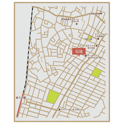 Bizroom／エルマーナB　2016年築のキレイな物件です！ネット無料！！の物件地図